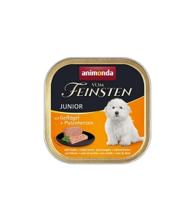 Animonda Vom Feinsten dog PUPPY hydinové a morčacie srdiečka bal. 11 x 150 g